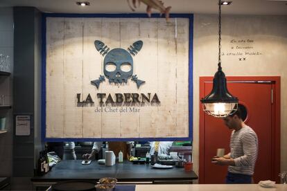 La Taberna del Chef del Mar, Ángel León, en El Puerto de Santa María (Cádiz).