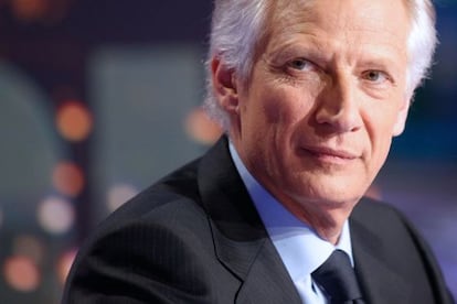 El exprimer ministro francés Dominique de Villepin.