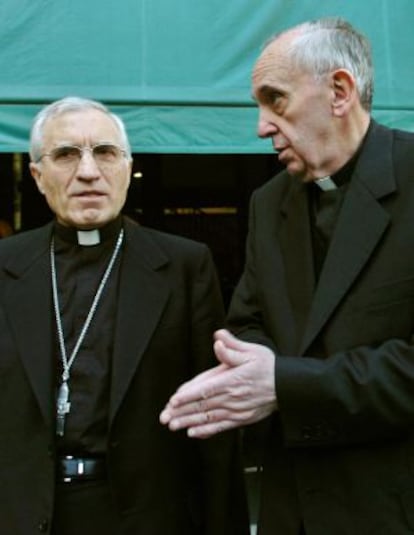 Rouco Varela y Jorge Bergoglio en una imagen de 2006.