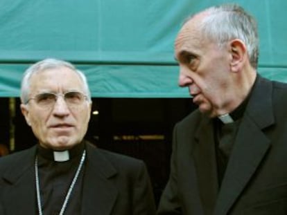 Rouco Varela y Jorge Bergoglio en una imagen de 2006. 