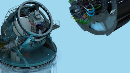 Telescopio desarrollado por IK4-Tekniker.