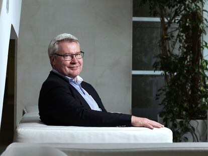 Klaus Pantel, one of the pioneering researchers in the study of liquid biopsies, at the National Cancer Research Center in Madrid.