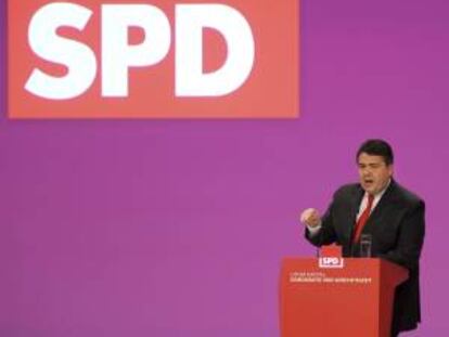 El presidente de los socialdemócratas alemanes, Sigmar Gabriel. EFE/Archivo