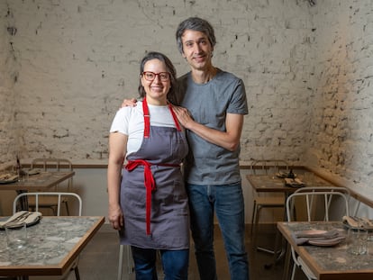 Mariela Fernández y William Lama, propietarios del restaurante Ita, en Madrid