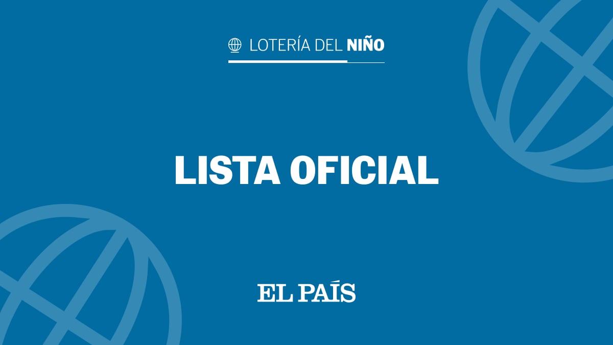 Lista oficial de la Lotería del Niño 2025: consulte todos los premios