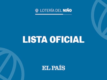 Lista oficial de premios de la Lotería del Niño 2024