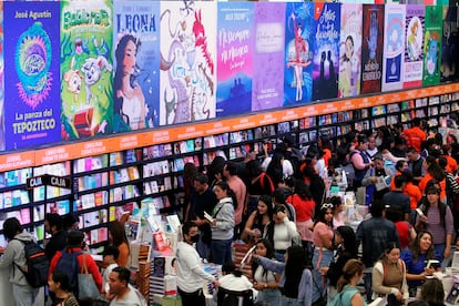 Vista de la Feria Internacional del Libro de Guadalajara (México), en su edición de 2022. 