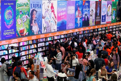 Vista de la Feria Internacional del Libro de Guadalajara (México), en su edición de 2022.