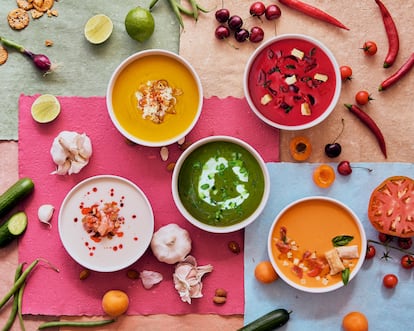 Sopas frías para el verano.