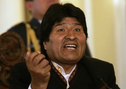 El presidente de Bolivia, Evo Morales.