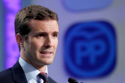 Pablo Casado, en una imagen del pasado 6 de noviembre.