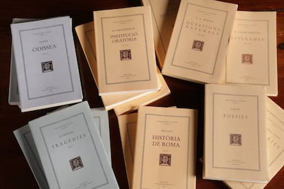 Llibres de la col·lecció Bernat Metge.