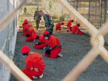 Imagen de la prisión de Guantánamo.