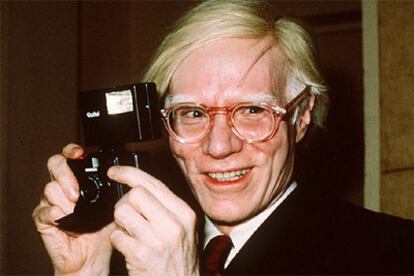 El artista estadounidense Andy Warhol.