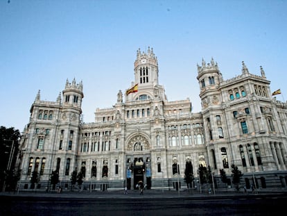 Sede del Ayuntamiento de Madrid.