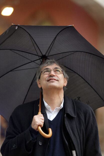 Orhan Pamuk, en Barcelona.