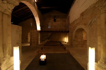 La iglesia de Santiago, en Cezura (Palencia) era una de las que se encontraba en peor estado. La rehabilitación le ha devuelto su antigua belleza.