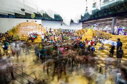 Pabellón de Israel en la Feria Internacional del Libro de Guadalajara de 2013.