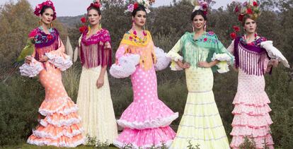 Vestido de gitana de la tienda Rocío Peralta.