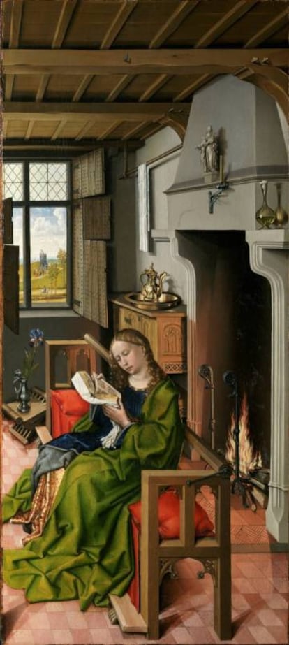 ‘Santa Bárbara’, de Robert Campin (1438).