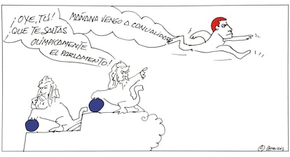 Peridis: Sánchez, te saltas el Parlamento