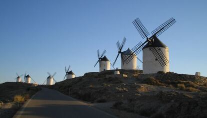 Molinos de viento en Consuegra.