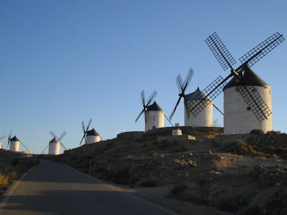 Molinos de viento en Consuegra.