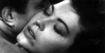 Ava Gardner en un fotograma de la película "Pandora y el holandés errante" de Albert Lewin.