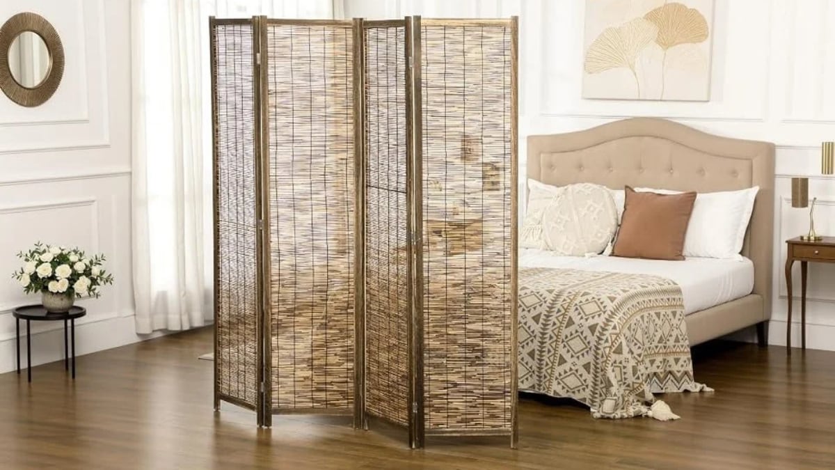 Perfecto para separar ambientes: el biombo vuelve a triunfar como elemento de decoración