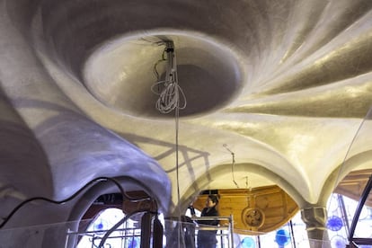 Un dels espais de la casa Batlló rehabilitats.