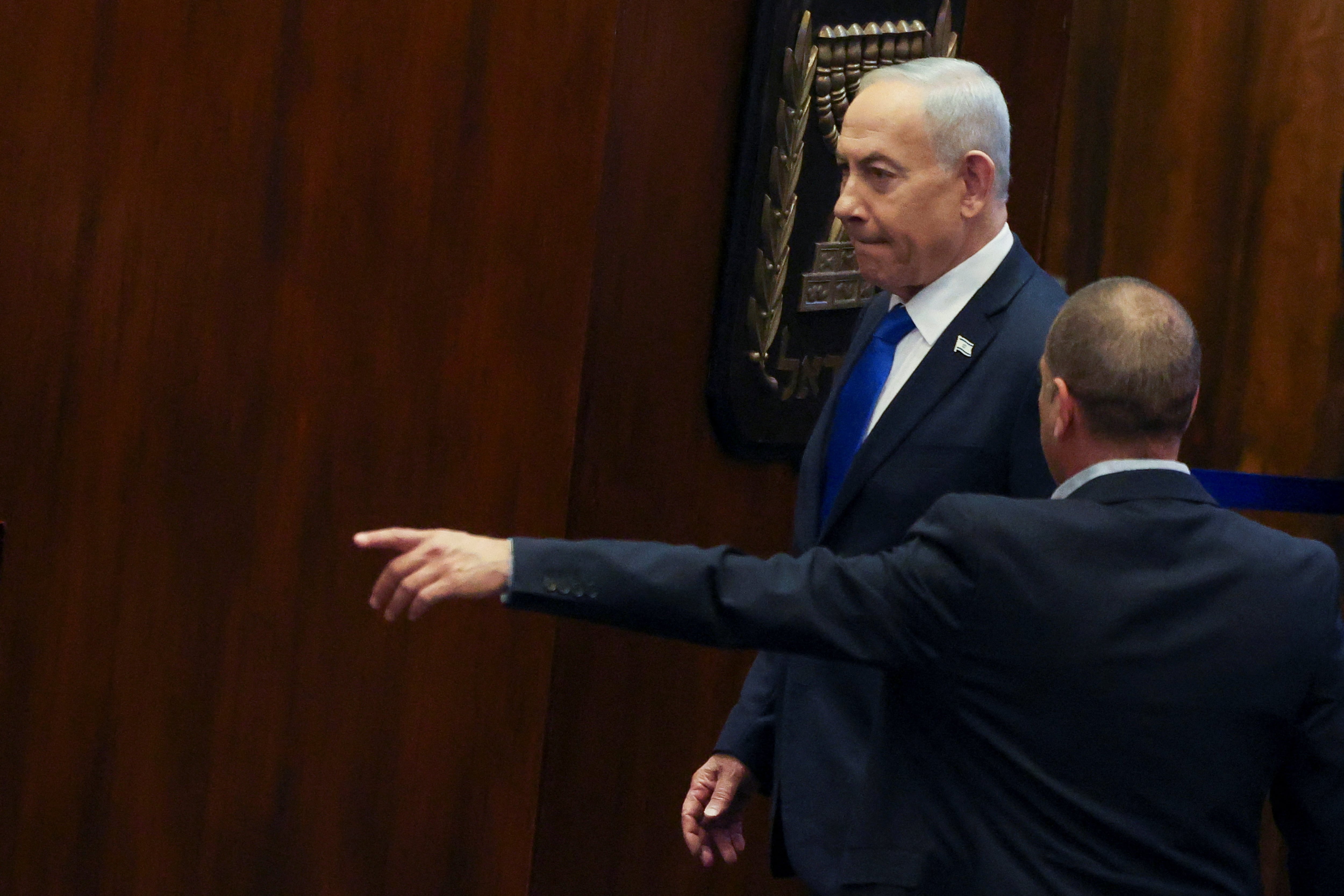 El fin de la guerra margina a Netanyahu