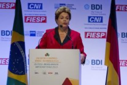 La presidenta brasile&ntilde;a, Dilma Rousseff. 