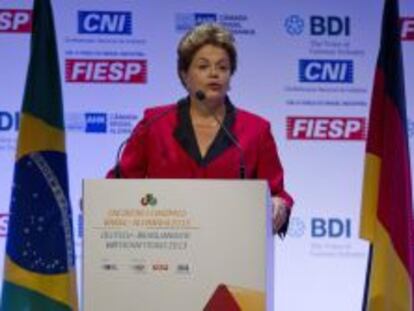 La presidenta brasile&ntilde;a, Dilma Rousseff. 