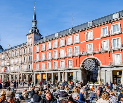 Imagen de la Plaza Mayor de Madrid.