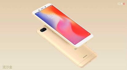 El diseño del Xiaomi Redmi 6 y el Xiaomi Redmi 6A es muy elegante, a pesar de su bajo precio