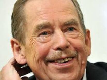 Václav Havel, fallecido el domingo, 18 de diciembre de 2011 en Praga a los 75 años