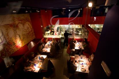 Comedor madrileño del restaurante Cañadío.