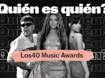Vídeo | ¿Quién es quién en la gala de Los40 Music Awards?