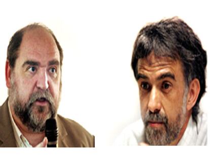 Antoni Bulbena, a la izquierda, e Ignacio Morgado.