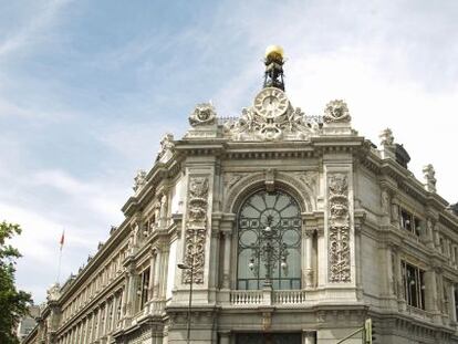 Fachada del Banco de Espa&ntilde;a.