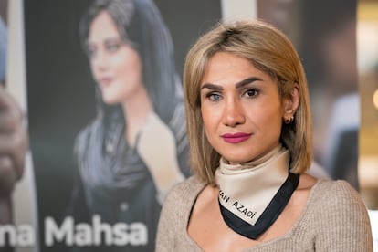 La activista iraní Mersedeh Shahinkar