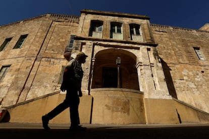 Una vista general de Villa Guardamangia, en Malta, donde Isabel II y Felipe de Edimburgo vivieron entre 1949 y 1951.