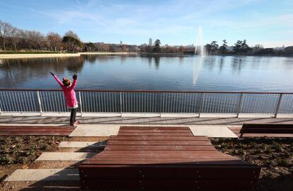 La reforma integral del lago de la Casa de Campo. Haz click sobre la imagen para ver más fotos.