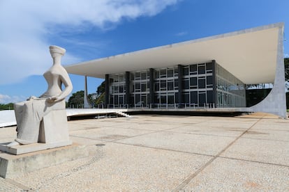 La sede del Tribunal Supremo, en Brasilia