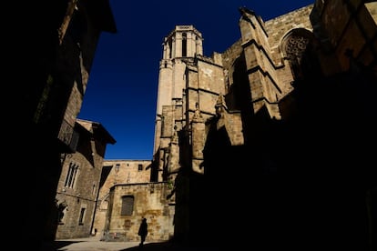 La catedral de la Santa Cruz y Santa Eulalia, en Barcelona.