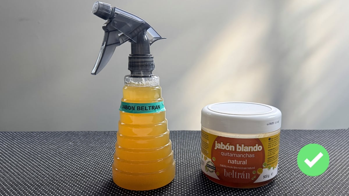 El jabón Beltrán también es una gran opción para limpiar distintas superficies.