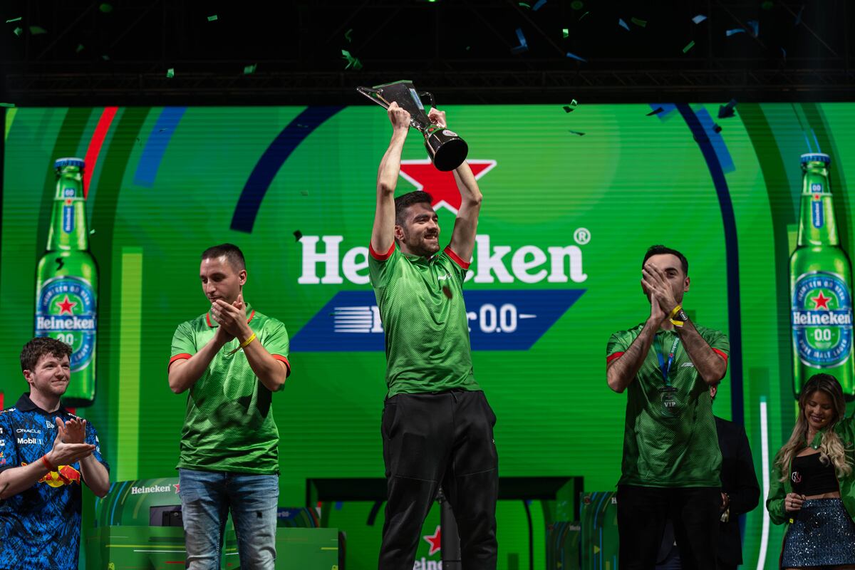 Heineken lancia la Final Global di Player 0.0: la Formula 1 sullo schermo a Madrid, campione coronato