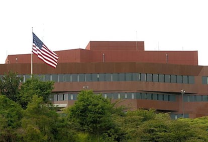 Embajada de EE UU en Caracas.