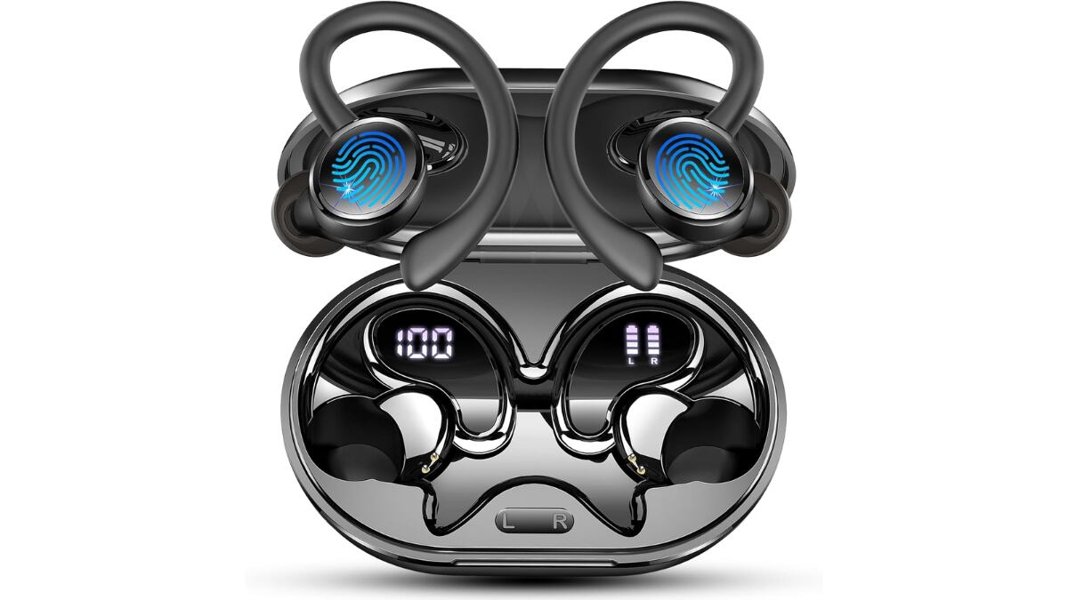 Auriculares inalámbricos.