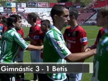 Gimnastic 3 - Betis 1